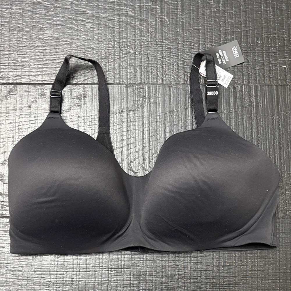 Torrid Curve Seamless/Wireless Black Bra